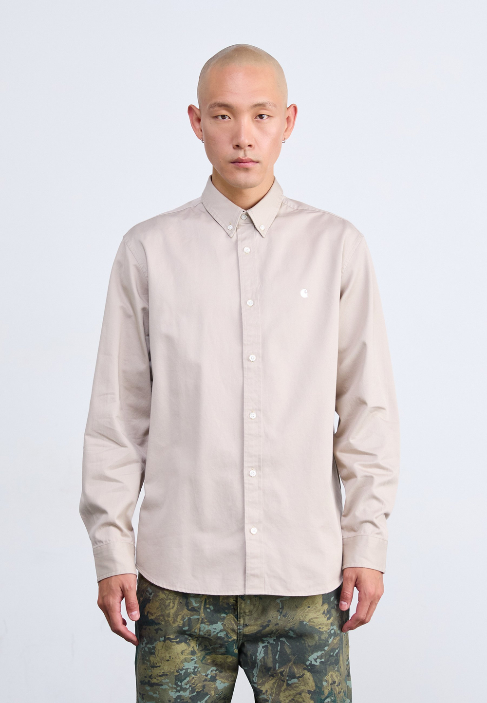 Carhartt WIP MADISON - Рубашка - Бежевый