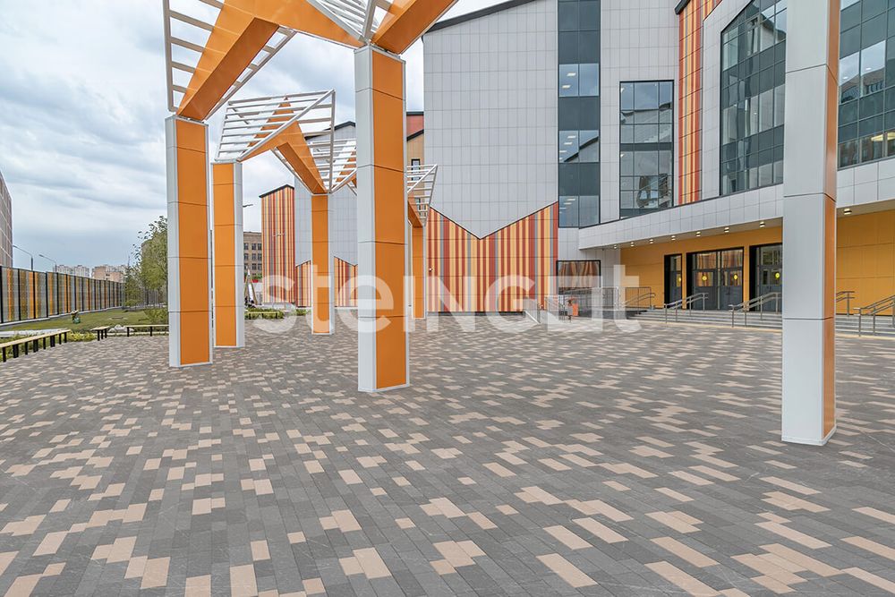 Тротуарная плитка Steingot Домино Серый толщина 80 мм