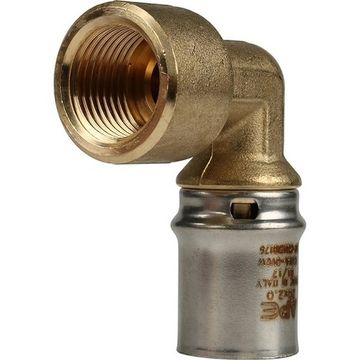 Угольник пресс Stout 20x3/4" ВР с внутренней резьбой (SFP-0010-003420)