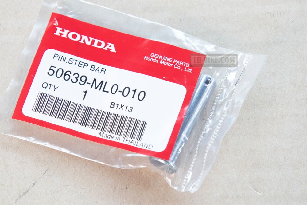50639-ML0-010. PIN, STEP BAR