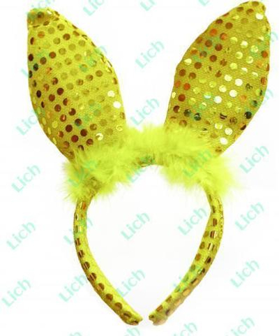 Уши кролика  блестящие