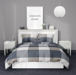 Комплект постельного белья 1,5сп SQUARE, 100% хлопок