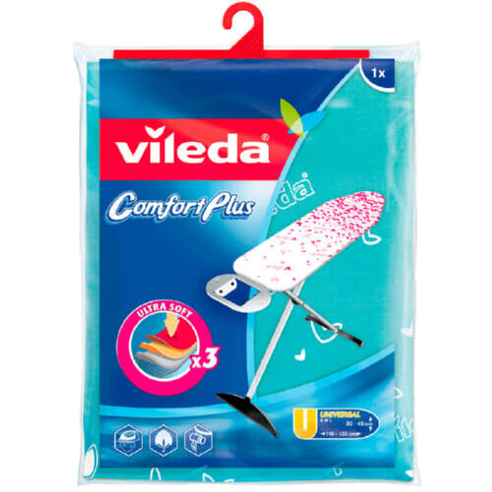 Чехол для гладильной доски Vileda Comfort Plus.