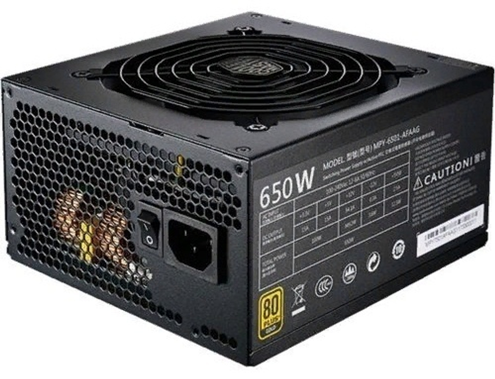 Блок питания Cooler Master MWE 650 White MPE-6501-ACABW 650W