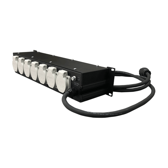 Дистрибьютор питания, рэковый, EDS RSC-708