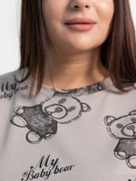 Футболка Бриса (серая) Б15371-20М LT Collection