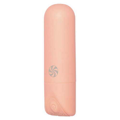 Персиковая перезаряжаемая вибропуля 6,5см Lola Games Take it Easy Gala 9024-03lola