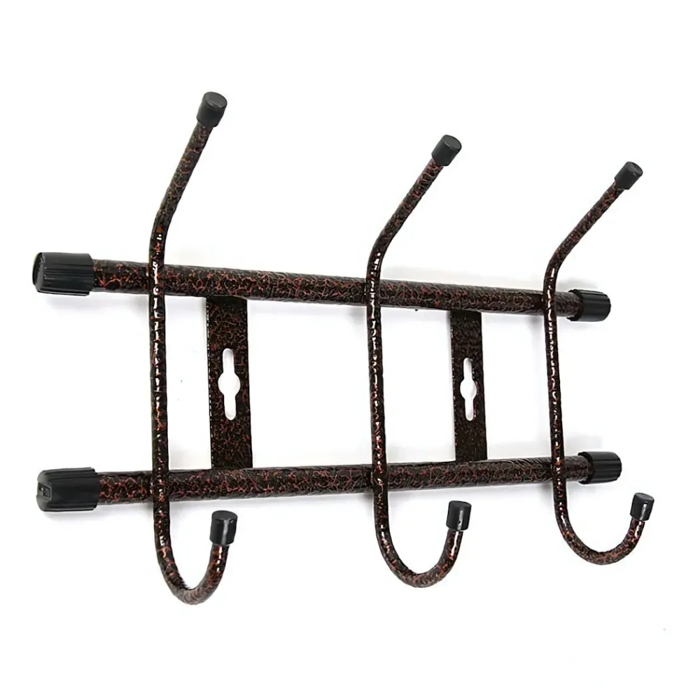 Вешалка настенная 265*180*67 (3 крючка) Медный антик ВН3/A