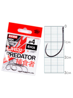 Крючки Lucky John PREDATOR серии LJH532 размер004 (5упк.по 6шт.)