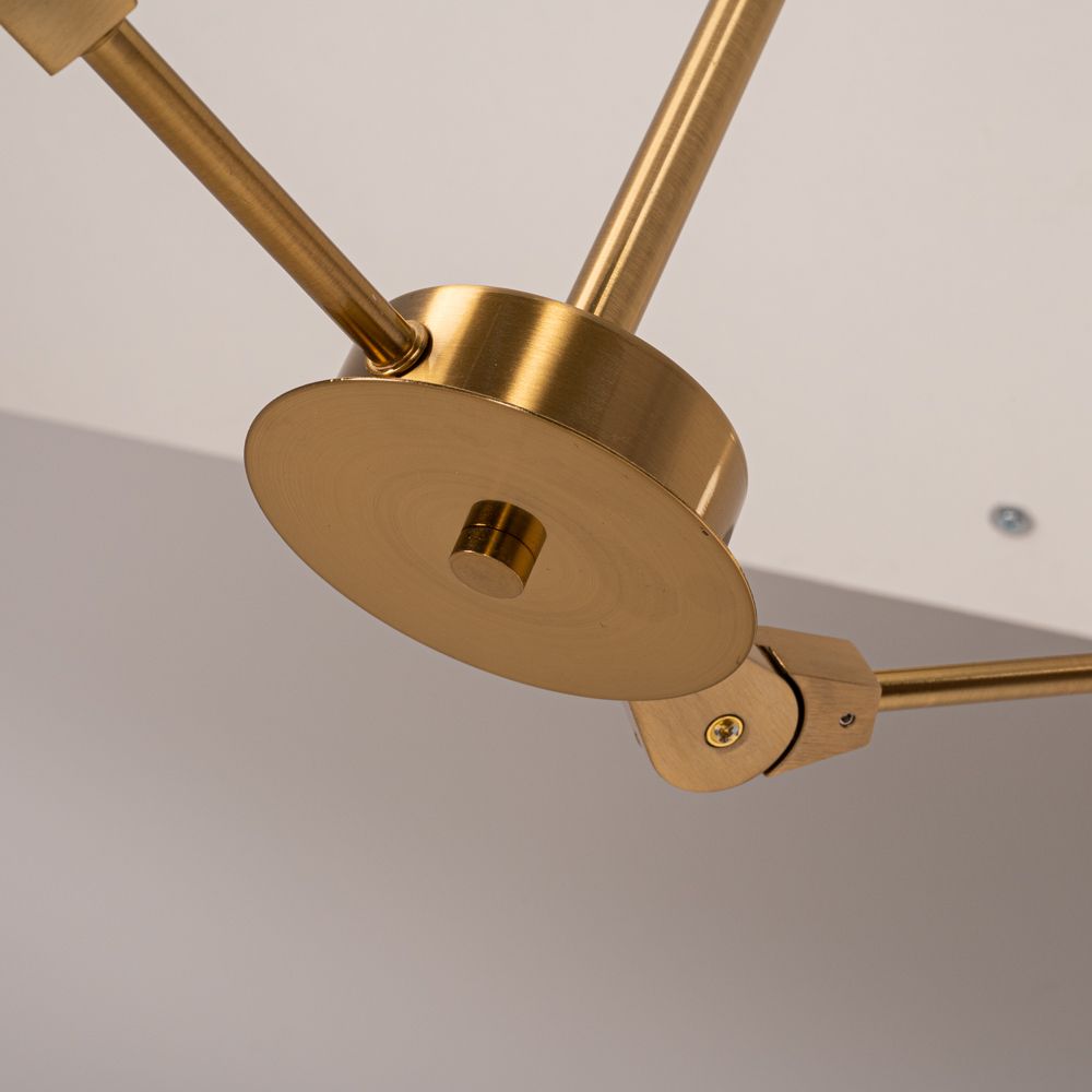 Люстра На Штанге Late D55 Gold By Imperiumloft