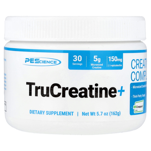 PEScience, TruCreatine+, комплекс с креатином, 162 г (5,7 унции)