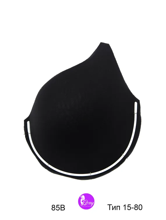 Чашки спейсер АМ-01, 85В-90А-80С-75D-70Е, черный