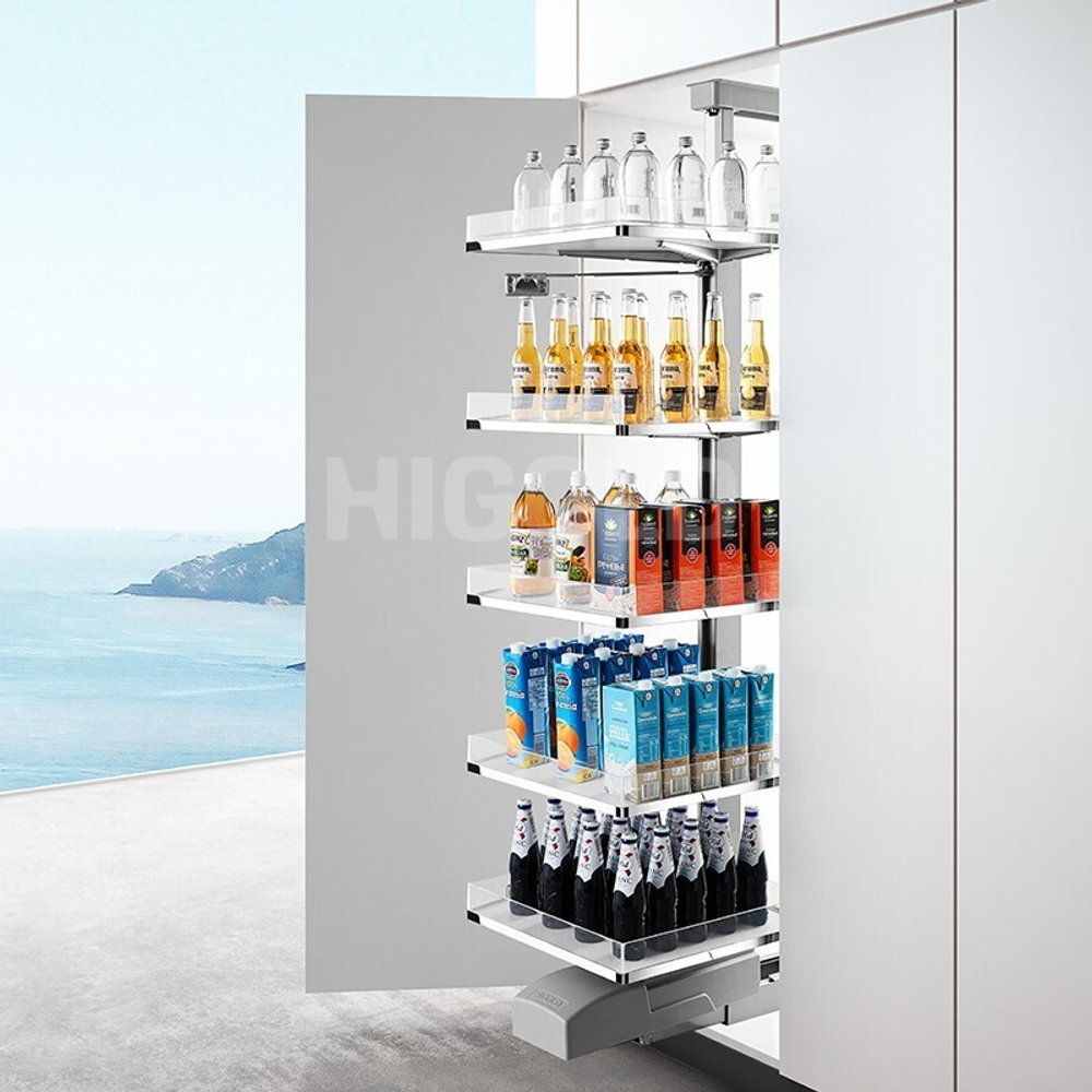 Выдвижной блок для хранения, 480x545x(1720-2020) мм