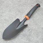 Совок посадочный узкий с пластиковой ручкой, 31,5см