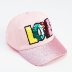 Кепка для девочки "LOVE" цвет розовый, р. 52/ 7311481 MINAKU