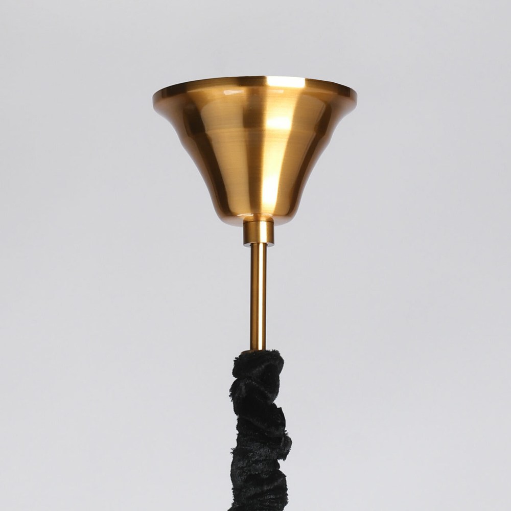 Люстра подвесная MW-Light Вирджиния, 8 лампочек Е14, 320 Вт, 16 кв м, бронза