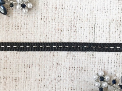 Тесьма отделочная с пунктиром, ш. 0,8 см.