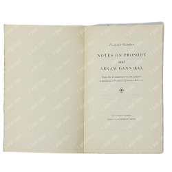 Набоков В. Заметки о стихосложении и Абраме Ганнибале. 1964. На английском языке