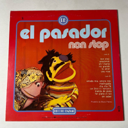 Винтажная виниловая пластинка LP El Pasador Non Stop (Italy 1977) Amanda Mia , Amore Mio