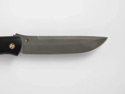 Складной нож "Сойка", сталь Х12МФ, рукоять карельская береза/черный граб