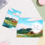 Открытка А6 "С Днём Рождения!" (Дарите Счастье)