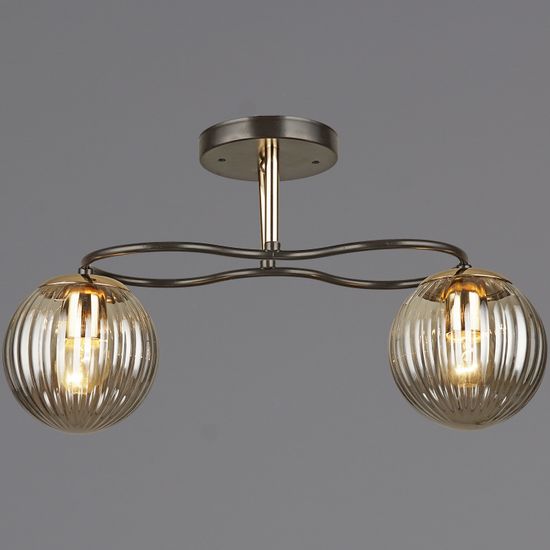 Люстра потолочная Reluce E27 04204-0.3-02 COFFEE+FGD