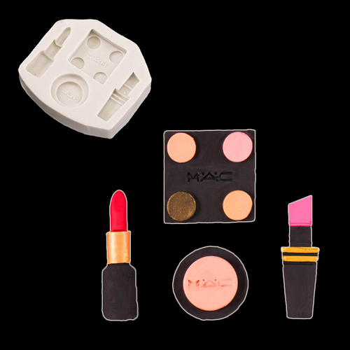 Силиконовый молд "Косметика" 6,5*7 см