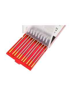 Электроды вольфрамовые (WL-15-175; 1.6 мм; золотистый; AC/DC; 10 шт) Gigant G-X-610