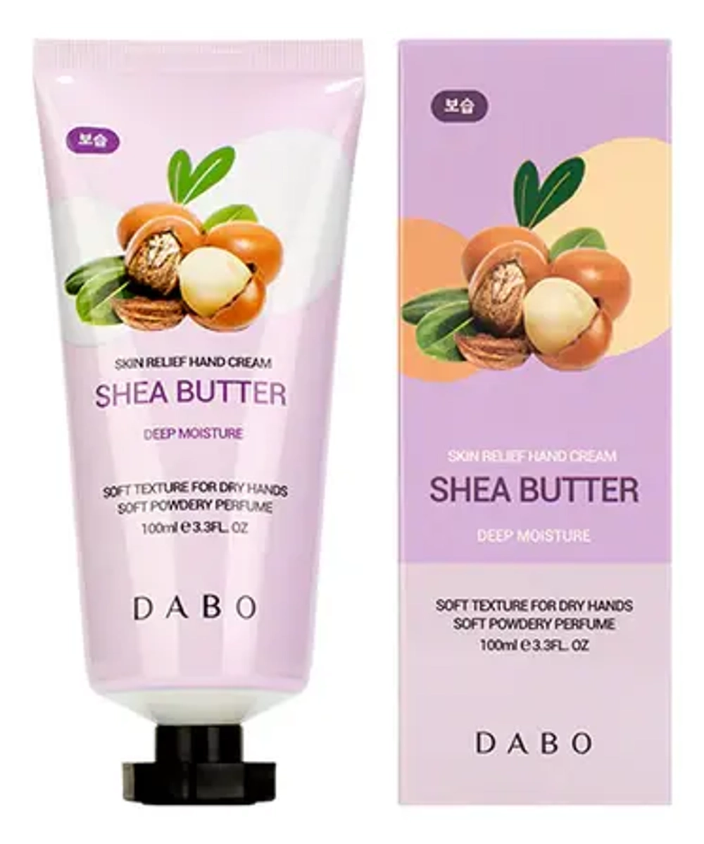 Крем для рук с экстрактом масла ши DABO Skin Relief Hand Cream Shea Butter 100 мл