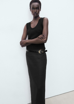 Юбка-карандаш изо льна