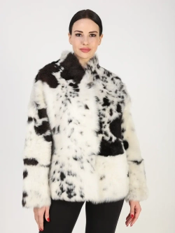 Дубленка зимняя шуба натуральная короткая