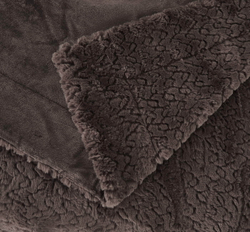 Плед 160х220 Sofi De MarkO Теодор шоколад