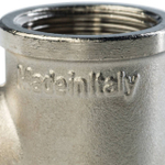 Тройник с внутренней резьбой переходной STOUT SFT 0022 - 3/4" x 1/2" x 3/4" (латунь никелированная)