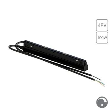 Блок питания встраиваемый в трек 48V 100W для магнитной трековой системы ARTE LAMP LINEA A482706N