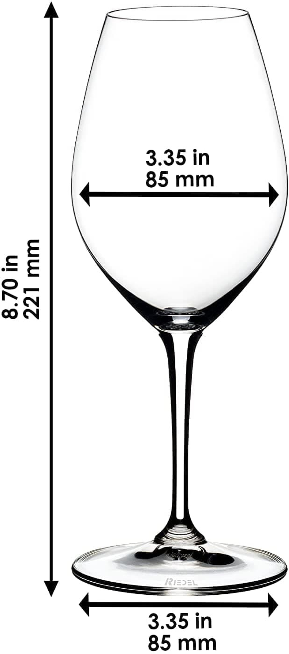 Набор из 2-х бокалов для шампанского Champagne 445 мл Vinum Riedel