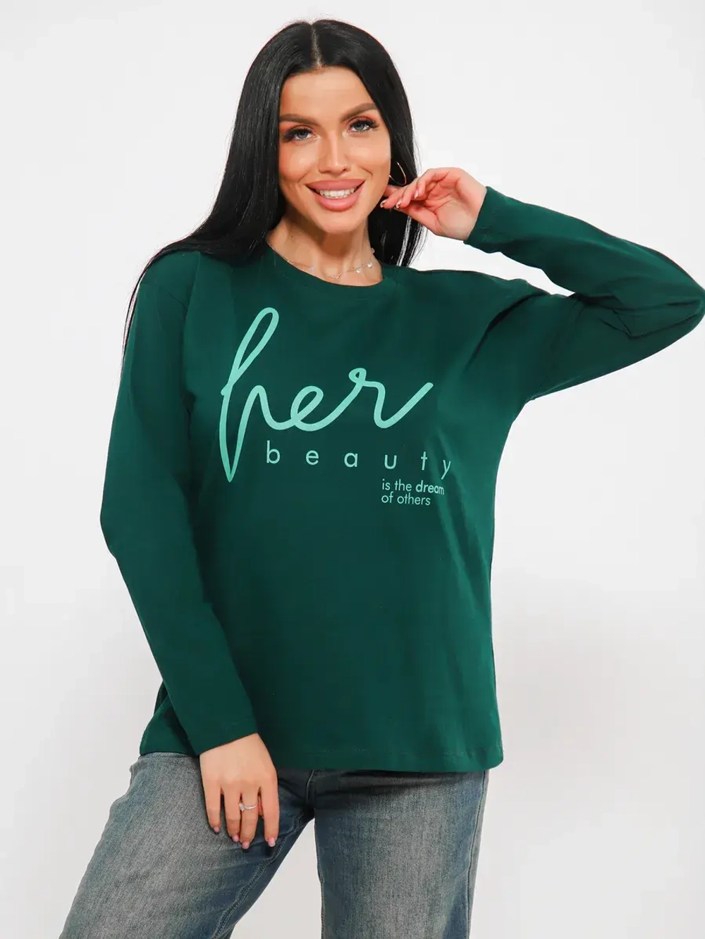 Лонгслив большие размеры