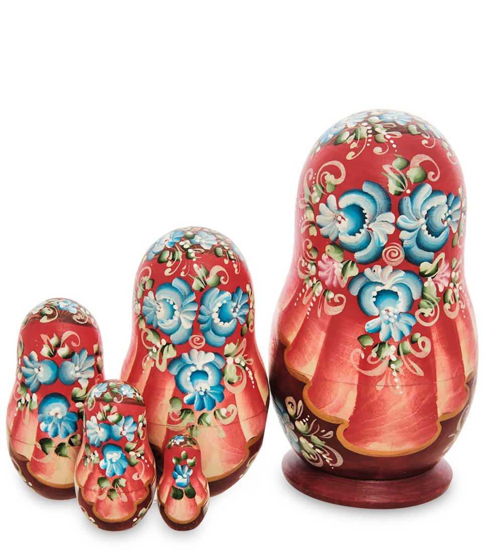 Народные промыслы МР-16/29-A Матрешка 5м «Мария с цветами»