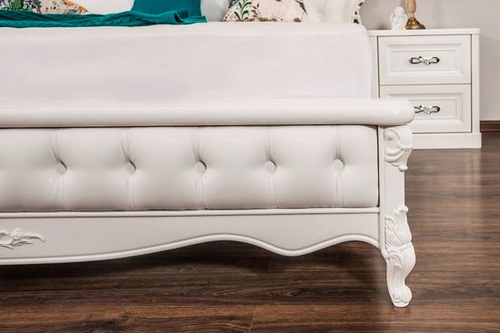 Кровать МИШЕЛЬ  с мягким изголовьем двуспальная