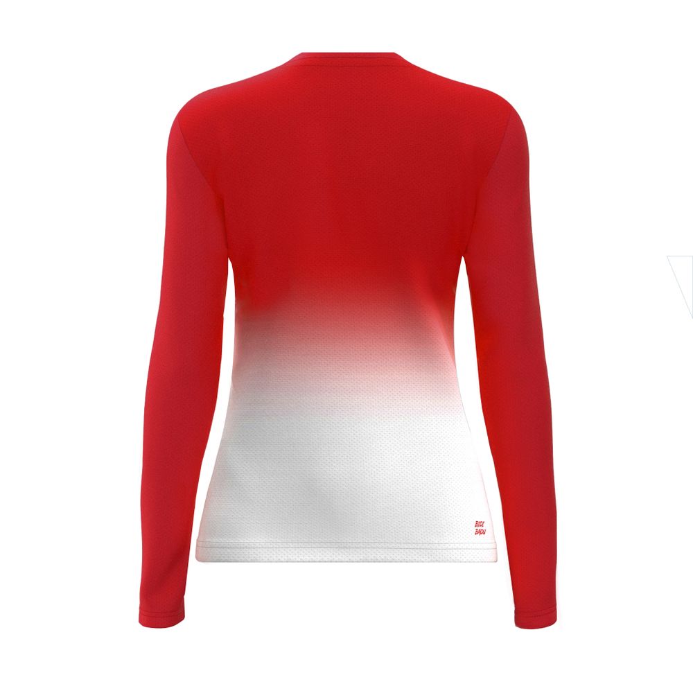 Футболка с длинным рукавом для девочек Crew Gradiant