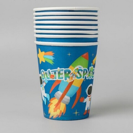 Стаканы в наборе 250мл "Космос" 6шт