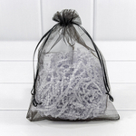 Мешочек 14х20см Органза (Черный)