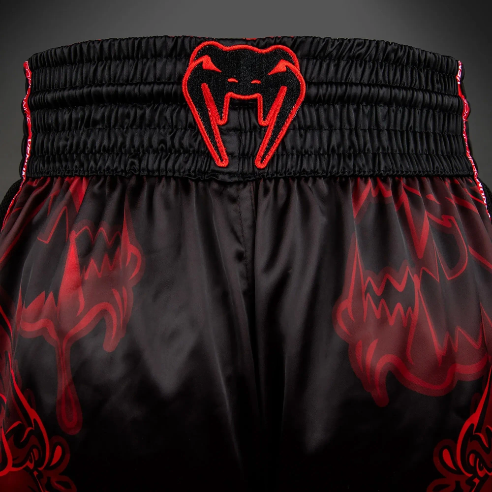 Шорты Venum Wolf Atak Muay Thai Shorts black/red