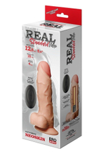 Телесный вибратор-реалистик REAL Standard - 15 см.