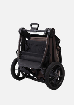 Peppy Коляска детская Monaco thermo 2 в 1 Mocca (кофе), рама серо-коричневая