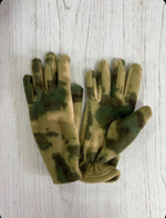 Перчатки флисовые мох