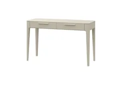 Консоль Type oak 2 ящика ширина 120 см (молочный)