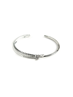 Браслет "Double small knot" Silver