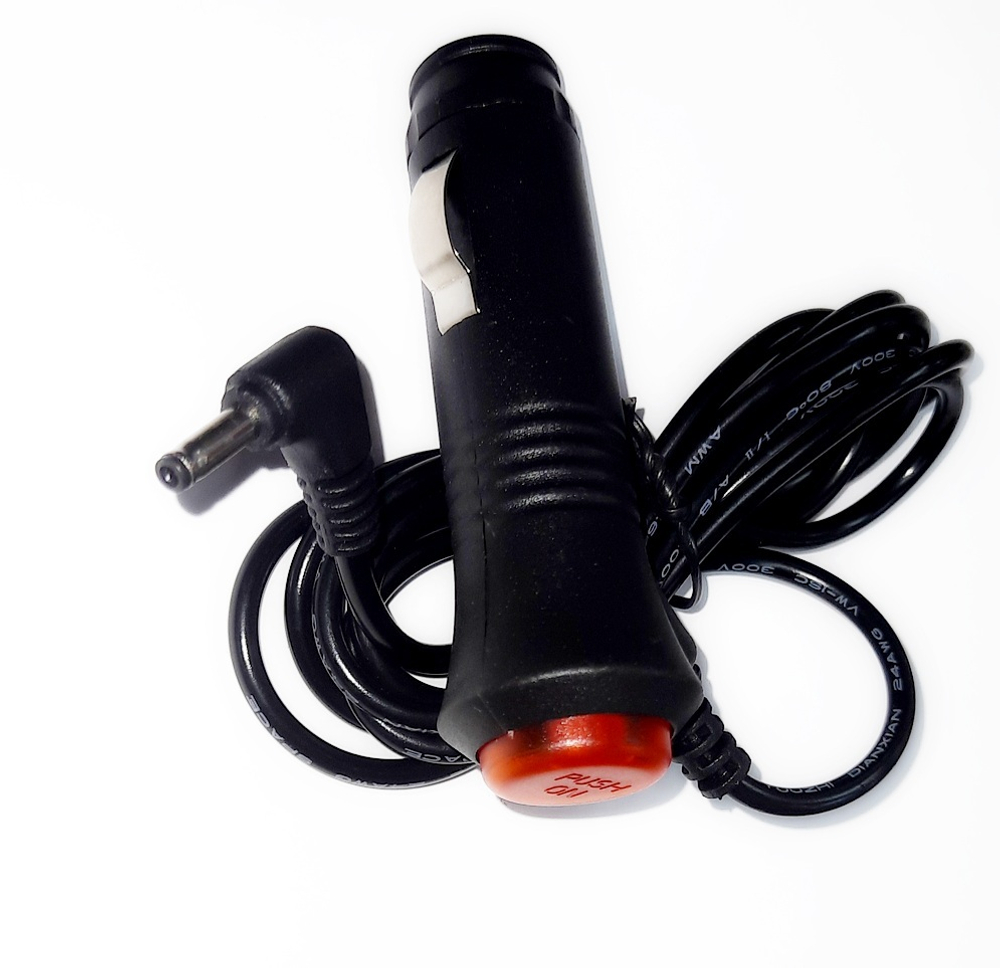 АЗУ Штекер 3.5 мм. (12v/60W) с кнопкой вкл. для Радаров