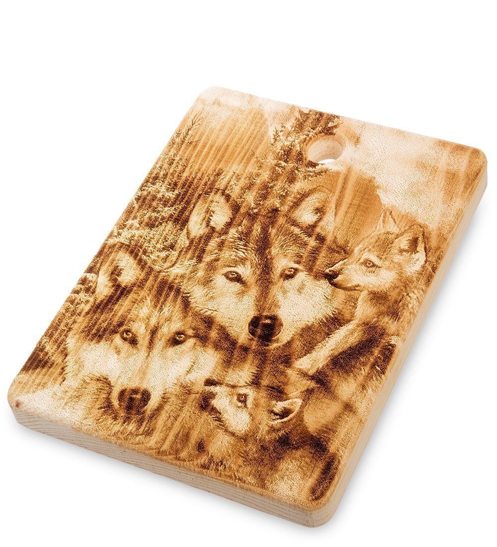 GAEM Home КД-03/074 Доска разделочная малая «Волки»