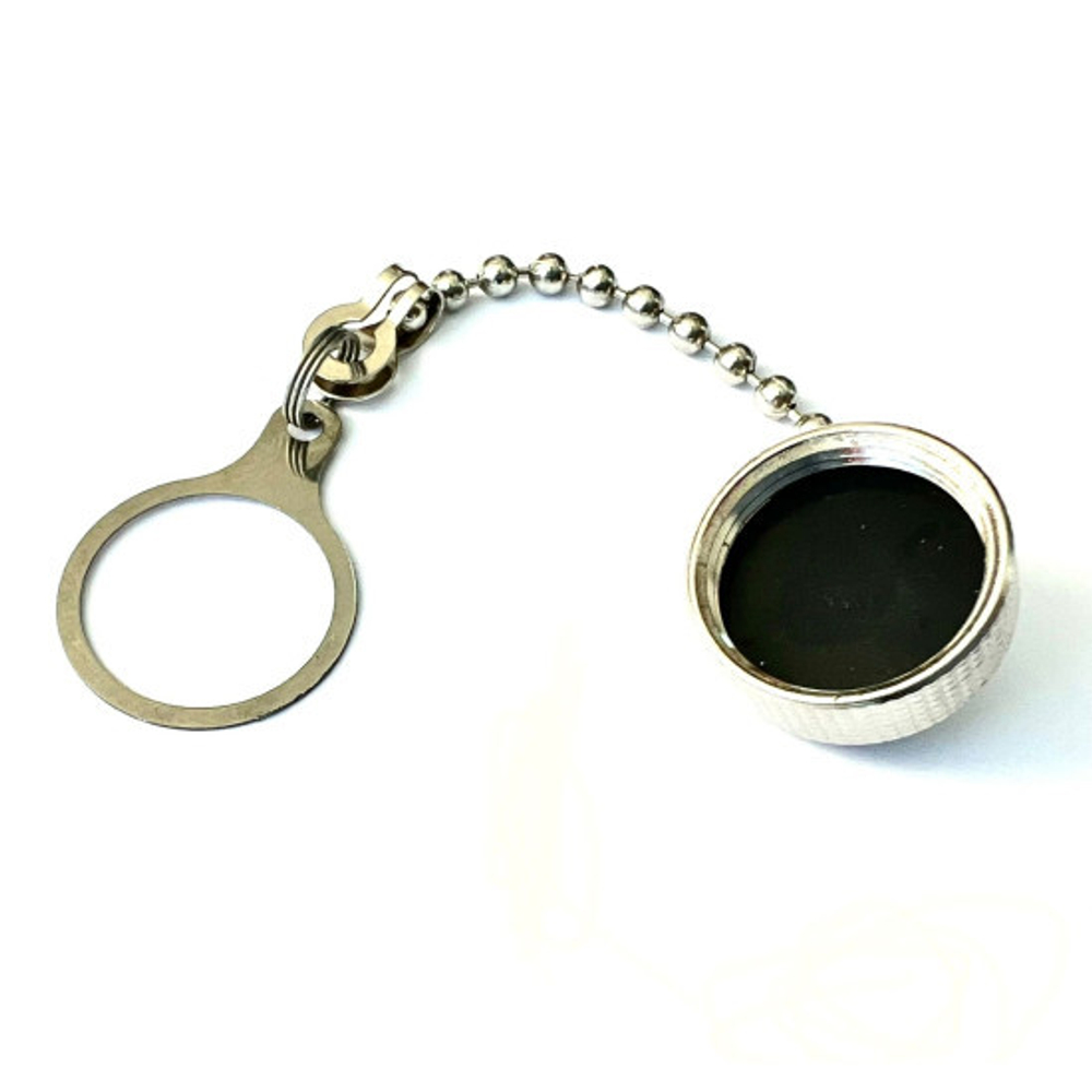 Заглушка металлическая порта разъема зарядки GX16 Kugoo Ultron Halton и многие другие самокаты